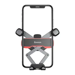 Автомобільний тримач холдер Baseus Mr Hui Gravity Car Mount SUYL-HU01 Black - мініатюра 2