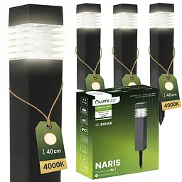 Набір садових ландшафтних стовпчиків Lumiled  Naris 4 шт. - мініатюра 3