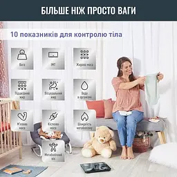 Ваги електронні підлогові Tefal Goodvibes LIFE + BM9620S1 - мініатюра 3