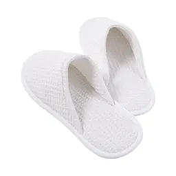 Капці вафельні Lotus Home - White білі - мініатюра 3