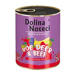 Консерви для собак Dolina Noteci Superfood 800 г (косуля і яловичина)