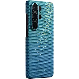 Чохол Pitaka Edge Case Aaron Button для Samsung Galaxy S26 Ultra Lucid Blue (KS2607U) - мініатюра 3