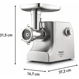 М`ясорубка Tefal HV10, 8 в 1, 2200 Вт (NE858D38) - мініатюра 2