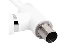 Змішувач Brinex на мийку білий 40W 007 (k40) BRIN40W007 - мініатюра 4