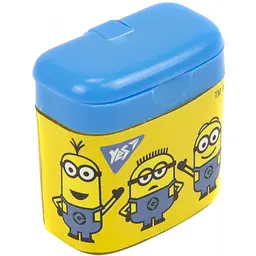 Точилка Yes 620409 Minions подвійна з контейнером(24)(360)(720)