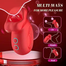Кліторальний стимулятор Kiss Fun Occlusal Vibration Massager - мініатюра 7