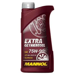 Олива трансмісійнa MANNOL EXTRA GETRIEBEOEL 75W-90 GL-5 1л