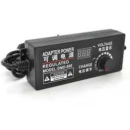 Адаптер живлення Voltronic з регулюванням 9-24V 5A, штекер 5,5 x 2,5, LED - індикація - мініатюра 2