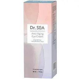Anti-Aging крем для очей Dr. Sea з комплексом Glycotensyl та гіалуронаном 30 мл (20769) - мініатюра 3