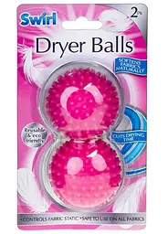 Шарики для стирки белья Swirl Dryer Balls 2 шт