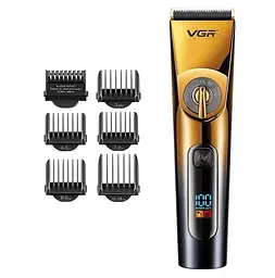 Машинка для стрижки волосся VGR V-663 Чорно-золотистий (2132328400)