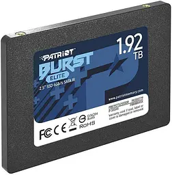 Накопичувач SSD Patriot Sata 2.5" 1.92TB Burst Elite (PBE192TS25SSDR) - мініатюра 2