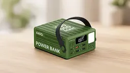 Повербанк KONFULON A45Q 100000 mAh, 22.5 Вт / Зовнішній акумулятор з LED підсвічуванням - мініатюра 4