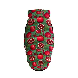 Курточка для собак WAUDOG Clothes малюнок "Гранати", XS22, В 33-36 см, С 19-22 см - мініатюра 4