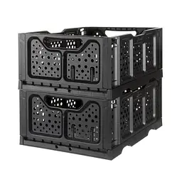 Ящик для зберігання складаний OPLA 40x30x17h  чорний - мініатюра 2