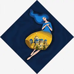 Картина за номерами "Берегиня Володимирська" Ideyka KHO4913 30х30 см