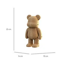 Арт Ведмідь (ARTY BEAR) - Картонний 3D-пазл Cartonic - мініатюра 3