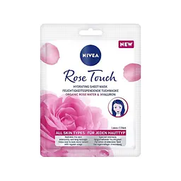 Маска для обличчя Nivea Rose Touch Hydrating Sheet Mask 1 шт. (9005800346854)