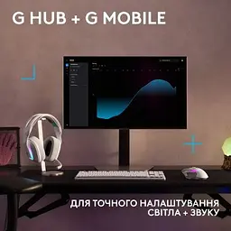 Навушники Logitech G522 Lightspeed Wireless Gaming Headset White (981-001550) - мініатюра 9