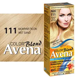 Cтійка крем-фарба для волосся Avena Blond Color мокрий пісок 111 133 мл - мініатюра 2