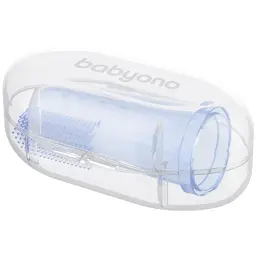 Дитяча зубна щітка BabyOno блакитна (723) - мініатюра 3
