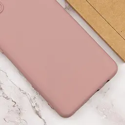 Чохол TPU GETMAN Liquid Silk Full Camera для Xiaomi 12T / 12T Pro Рожевий / Pink Sand - мініатюра 4