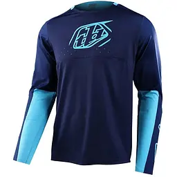 Велоджерсі Troy Lee Designs Sprint Jersey Icon L Navy (1106-323929024)