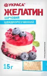 Желатин Украса швидкорозчинний, 15 г (730619) - мініатюра 3