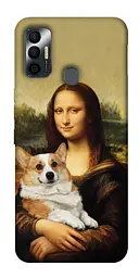 TPU чохол Demsky Mona corgi для TECNO Spark 7