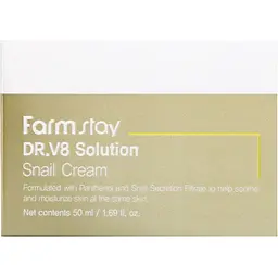 Крем для обличчя FarmStay Dr.V8 Solution Snail Cream 50 мл - мініатюра 3