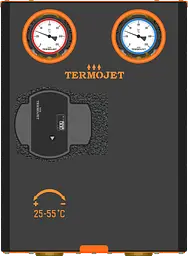 Насосна група з термокраном 25-55° 1" ВР в теплоізоляції без насоса НГ-46 Л (84300460 L) - мініатюра 2