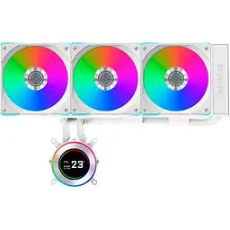 СВО Lian Li HydroShift II LCD-C 360CL White (G89.GHS2LCD36RW.00) - мініатюра 1