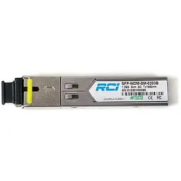 Модуль SFP 1G, 3km, SC, Tx 1550nm RCI (SFP-WDM-SM-0203B)
