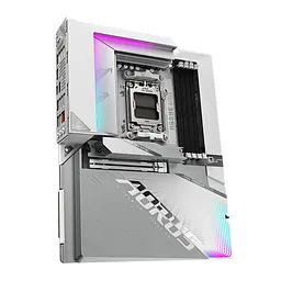 Материнська плата B650E A STEALTH ICE sAM5 B650 4xDDR5 M.2 Wi-Fi BT HDMI DP ATX білий Gigabyte teh0019112 - мініатюра 3