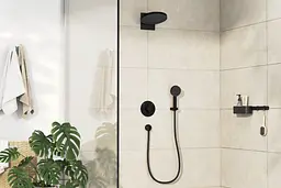 Змішувач для душу Hansgrohe DuoTurn S прихованого монтажу matt black 75418670 - мініатюра 2