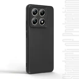 Чехол-накладка для смартфона Xiaomi 14T Pro, противоударный, силиконовый, термополиуретановый (ТПУ), с защитой камеры и корпуса, черный, защита всего корпуса, ArmorStandart (ARM79370) - мініатюра 2