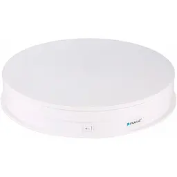 Поворотний стіл Puluz PU3049W USB 30см White [86239]