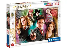 Пазл Clementoni SuperСolor: Гаррі Поттер і компанія, Гаррі Поттер (SuperСolor - Harry Potter Puzzle - 104 pcs.), 104 ел. (25712)