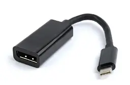 Перехідник USB-C to DisplayPort Cablexpert (A-CM-DPF-01)
