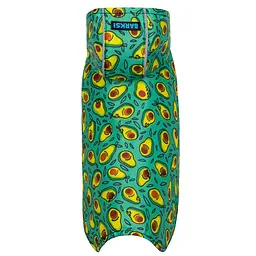 Дощовик для собак з капюшоном Barksi Textile розмір XXS Авокадо - мініатюра 2