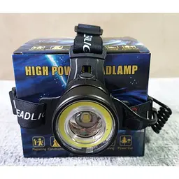 Ліхтар налобний Headlight Police BL-C861 акумуляторний для риболовлі T6+COB 2х18650 - мініатюра 7