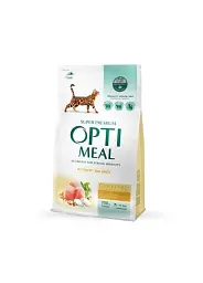 Сухий корм Optimeal для дорослих котів - курка 700 г
