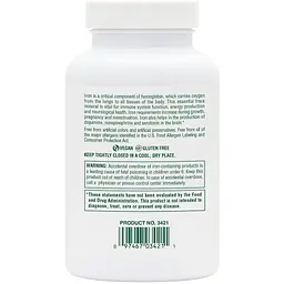 Залізо хелатне з вітаміном С Nature's Plus Chewable Iron 90 таблеток (NTP3421) - мініатюра 3