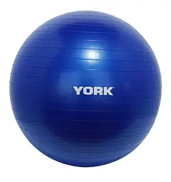 Фітбол York Fitness 65см синій + насос