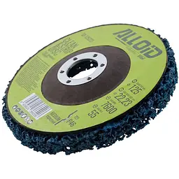 Круг зачисний Alloid Building Tools корал середньої жорсткості 125х22.2 мм (SD-125223) - мініатюра 3