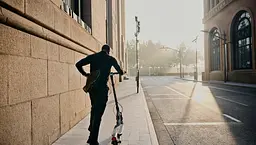 Segway Електросамокат F3 PRO E сірий - мініатюра 4
