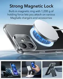 Прозорий чохол ESR Zero Clear Case (HaloLock) Clear для iPhone 16 (1A7710102) - мініатюра 5