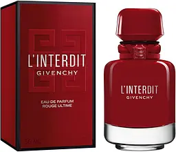 Оригінал Givenchy L'interdit Rouge Ultime 50 мл Парфумована вода - мініатюра 2