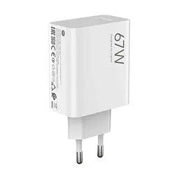 Зарядний пристрій Xiaomi 67W HyperCharge Combo White Type-C cable (BHR9465EU) - мініатюра 3