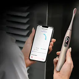 Електрична зубна щітка Oclean X Pro Digital Set Electric Toothbrush Champagne Gold [93236] - мініатюра 8